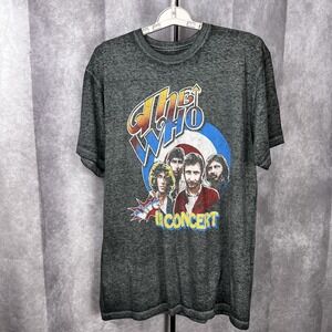 2010 T-Shirt - The Who in Concert 1975 Tour -Size Large Vintage